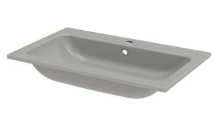 Einbau-Waschtisch BetteOne A139 80x49,5cm, HLW1, PW, stone