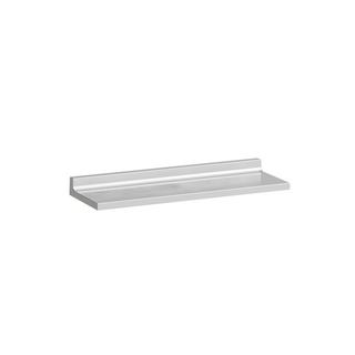 Laufen Ablage KARTELL Shelfish 450x155x40mm, wandmontiert, silber
