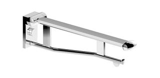 KEUCO WC-Stützklappgriff Plan Care 700 mm, abnehmbar