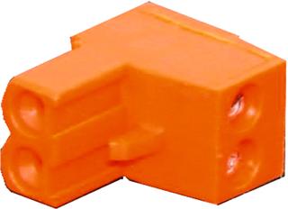 Wolf Gegenstecker 2-pol. reinorange, für WPM-1