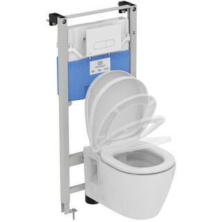IS WC-Element-Bundle ProSys mit WC und Platte Oleas M1, chrom