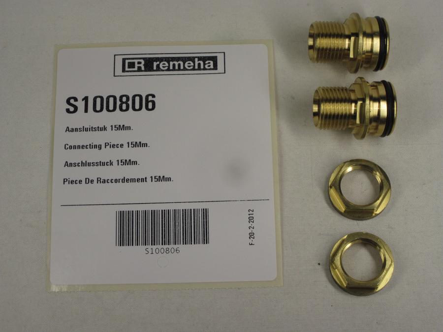 Artikelbild 1 des Artikels „RE Anschlussstück sanitärseitg 15mm S100806 “