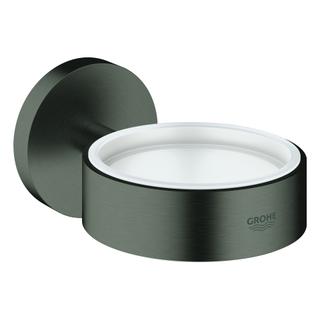 GROHE Halter Essentials verd. Befestig., hard graphite gebürstet