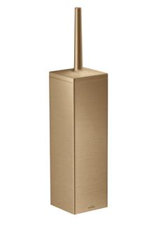 hansgrohe Bürste Axor Uni. Rectangular mit Deckel, Wandmontage, brushed bronze
