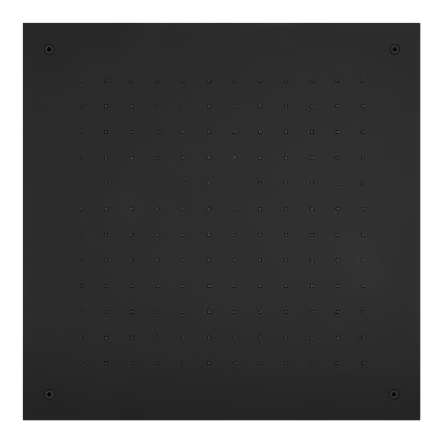 Artikelbild 1 des Artikels „Herzbach Regenbrause Living Spa 500, sw matt, Deckeneinbau, 1-strahlig 500 mm | schwarz matt“