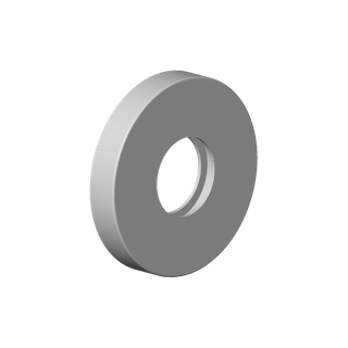 DO Rosette ERSATZTEILE 092722003 D 55 x D 22 x 9 mm Weiß matt