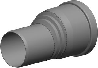 ATEC Reduktion/Erweiterung PolyTop DN 63/80, exzentrisch