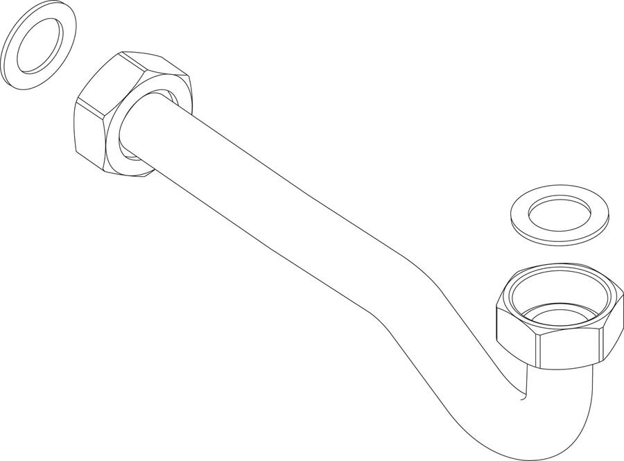 Artikelbild 1 des Artikels „BOSCH Ersatzteil TTNR: 8738804976 Flexrohr DN25 CLA-1 everp “