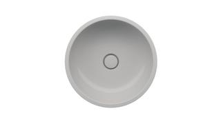 Einbau-Waschtisch BetteBalance A247 43,5x43,5x12,3cm, PW, silver