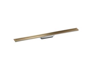 hansgrohe Duschrinne AXOR Drain 900mm, Fertigset, frei i Raum, b bron