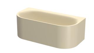 Badewanne BetteLux Oval Silouette-I-3415 cream, 170x80x45cm, freistehend