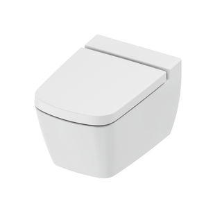 TECE Wand-WC TECEone m Duschfunkt., m Deck, Kaltwasser, weiß
