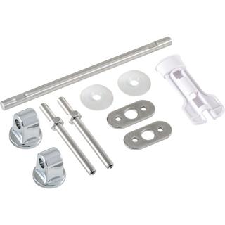 GE Set Scharniere mit Scharnierwelle f. WC-Sitzring Bef. von unten (2 St.)