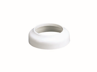 Dallmer WC-Rosette DN 90, 1-tlg., PP, hochschlagfest, weiß