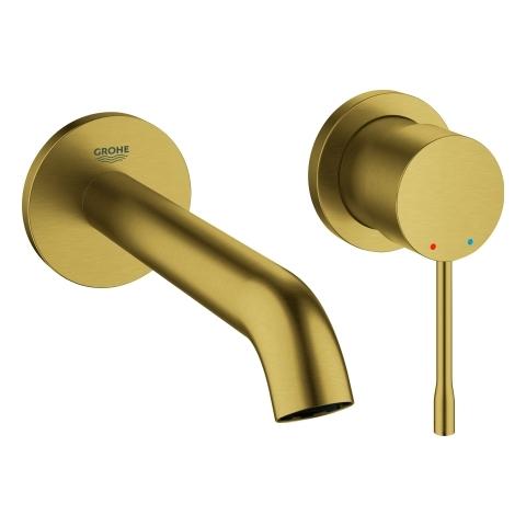 Artikelbild 1 des Artikels „GROHE Fertigmontageset Essence UP-2-L-WTM, Ausl. 18,3cm, C sunr geb. cool sunrise gebürstet“