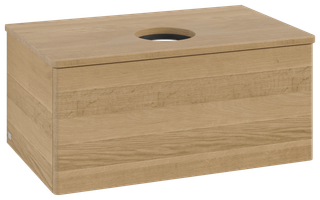 V&B WTU o. F-Struktur -Beleuchtung Antao 80x36x50cm, WBP-farbe hon. Oa, honey oak