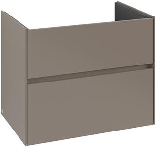 V&B Waschtischunterschrank Collaro 76,1 x 61 x 48 cm, Waschbecken mittig