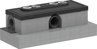 hansgrohe Ablaufgehäuse f Standardinst., Grundk. für Duschrinne