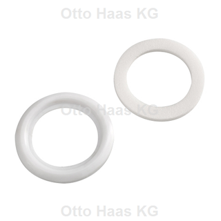 HAAS Dichtungs-Set 1 1/4", für Ablauf, Kunststoff, weiß