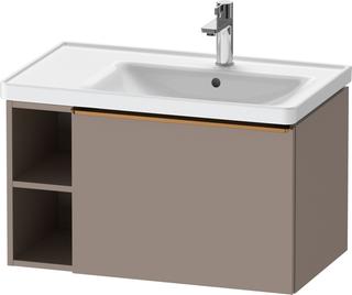 Duravit Waschtisch-Unterschrank D-Neo 78,4x45,2cm, 1 A, B R, b geb/Basalt ma