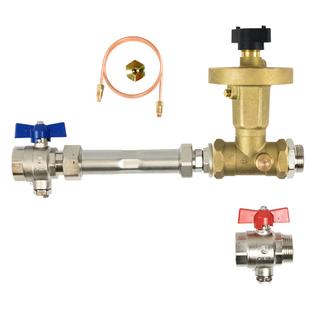 Strawa Anschlussgarnitur e-class AG 1" WMZ-2F-DP25, horizontal