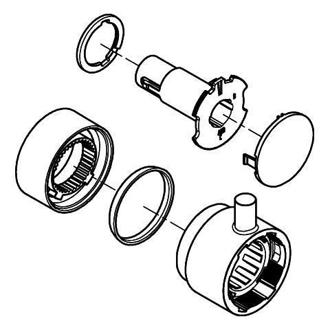 Artikelbild 2 des Artikels „GROHE Absperrgriff Aquadimmer 49165 rund für THM-FMS Dual supersteel “