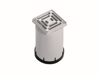 Dallmer Aufsatz Serie 10 EN 10, Ro ES 1.4301, verschr., 100x100mm
