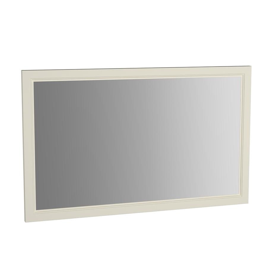 Artikelbild 1 des Artikels „VitrA Flachspiegel Valarte 114,5x3x70cm, o LED, KP Elfenb. m, Dek. Korpus elfenbein matt, Dekor“