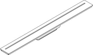 hansgrohe Duschrinne AXOR Drain 700 mm, Fertigset, frei im Raum
