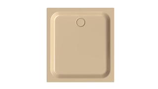 Duschwanne BetteSupra 8738 110x100x6,5cm, Anti/Pro, bahamabeige