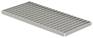 ACO Stegrost Hygiene 268x500/ M125/ V2A/ Classic