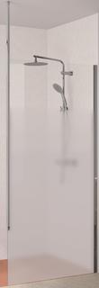 Kinedo Walk In Solo 6 Plus 110 Dekorglas CosmosXL 6mmH200cm Profil Chrom D-Strebe