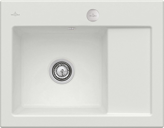 V&B Spüle Subway 45 Compact li, m Abl.garn, Exzenter, steam C-plus