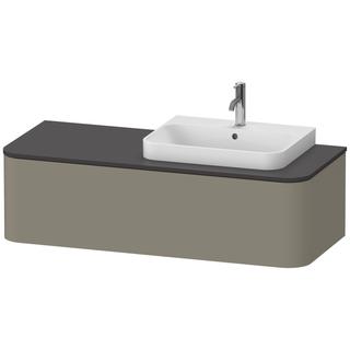Duravit WT-Unterschrank Happy D.2 Plus 130x55cm, 1 A, f AWT, B R, st-g s-matt