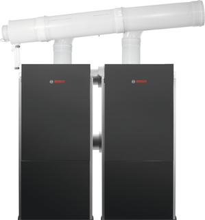 BOSCH Gas-Brennwertkessel Condens 2 xGC7000F 500 CSP21/23, Kas. m Ppe.-Set