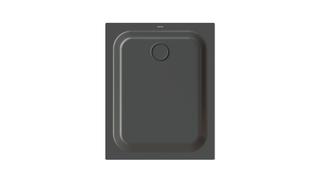 Duschwanne BetteSupra 5520 100x80x6,5cm, Glasur, raven