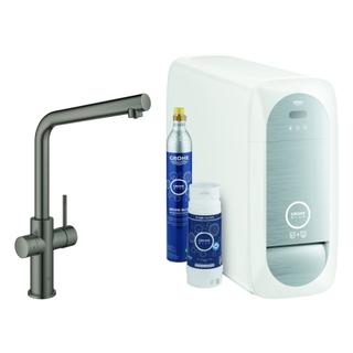 GROHE SPT-EHM Blue Home L-Ausl., Start KI, hd graphite gebürstet