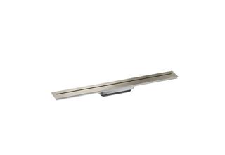 hansgrohe Duschrinne AXOR Drain 700mm, Fertigset, z Wd-mont., brush. ni.