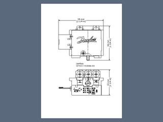 Danfoss Ersatzteil, RT, SPDT Schalter