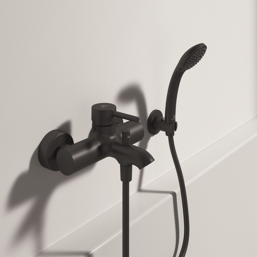 Artikelbild 5 des Artikels „IS Bade-Einhebelmischer Ceraline AP, Ausladung 168mm, silk black silk black“