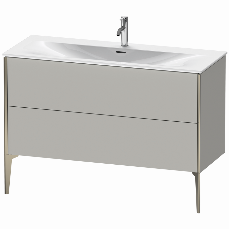 Artikelbild 1 des Artikels „DU WTU bodenst. XViu 591x1210x480mm 2 Ausz.champ. matt/betongrau matt ES Ahorn “