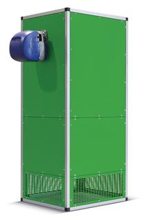RK VRS 150 C, steh., 50 Pa inkl. Brenner, Haube HB-90