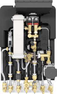 BOSCH Wärmeübergabestation Flow 8001 35 IMS, 35 kW, WT edelstahlgelötet