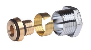 Danfoss Klemmverbinder R 1/2 AGx16x2mm, f Alupex-Rohre, vc