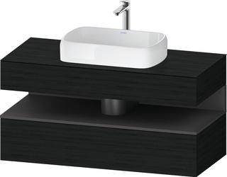 Duravit Waschtisch-Unterschrank Qatego 120x55x60cm, gra m/E s, Pl, Nischenb