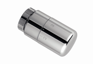 Purmo Design-Thermostatkopf Slim verchromt