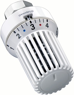 Oventrop Thermostat Uni XHM m 0-Stellung, 7-28 GrC, m Flüssig, weiß