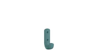 HEWI Garderobenhaken 477 72x22x47mm, aquablau