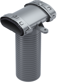 STIEBEL Wandauslass LVE WA mit Blinddeckel, für Luftverteilsystem