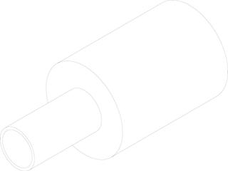 BOSCH Ersatzteil TTNR: 8738810019 Abgasschalldämpfer DN250 Everp
